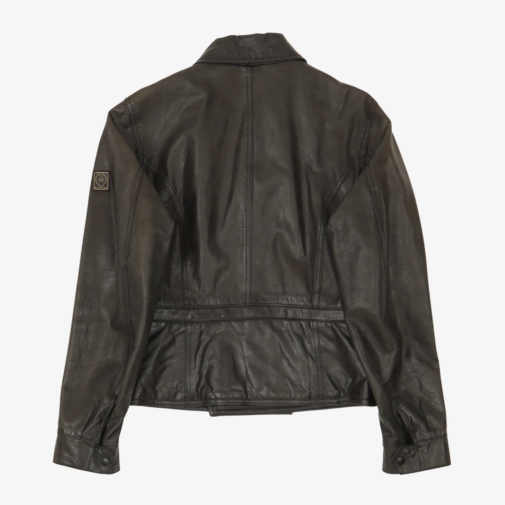 Black Prince Leather Jacket