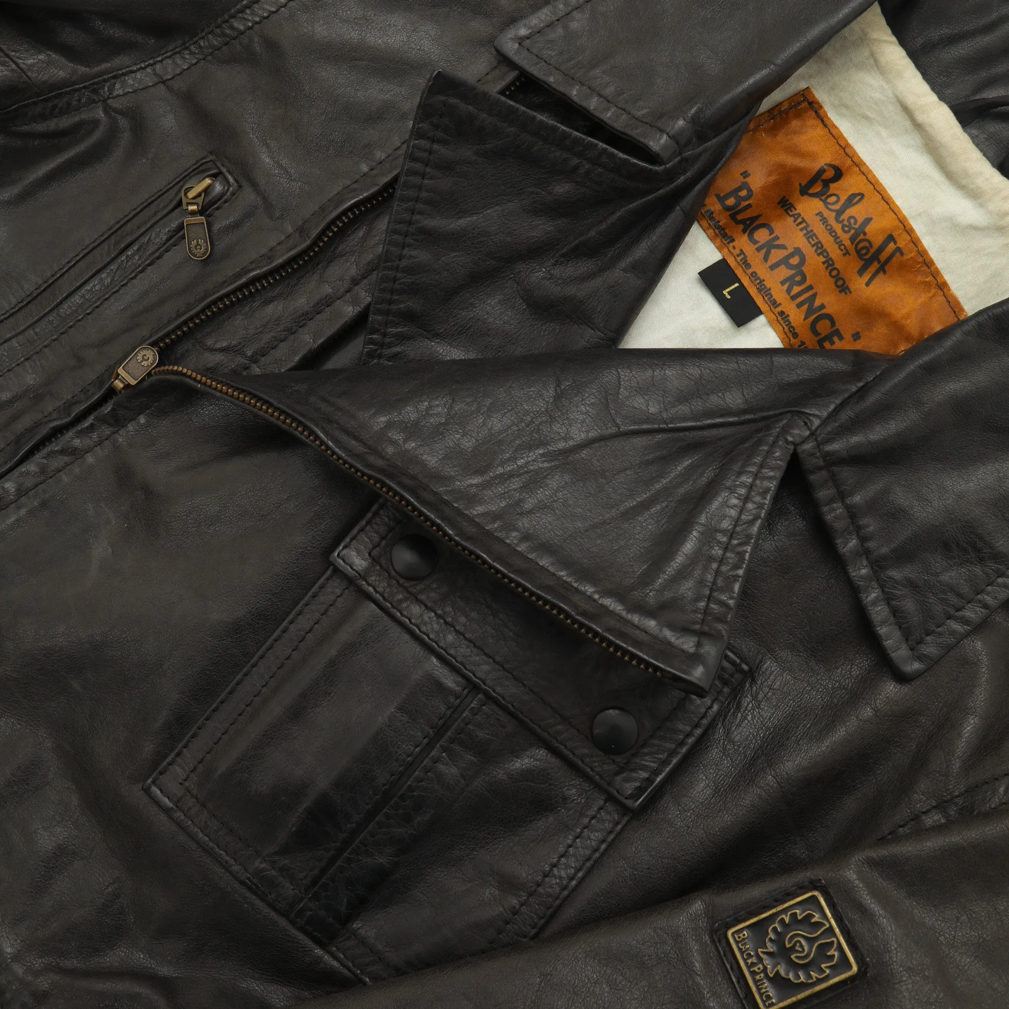 Black Prince Leather Jacket