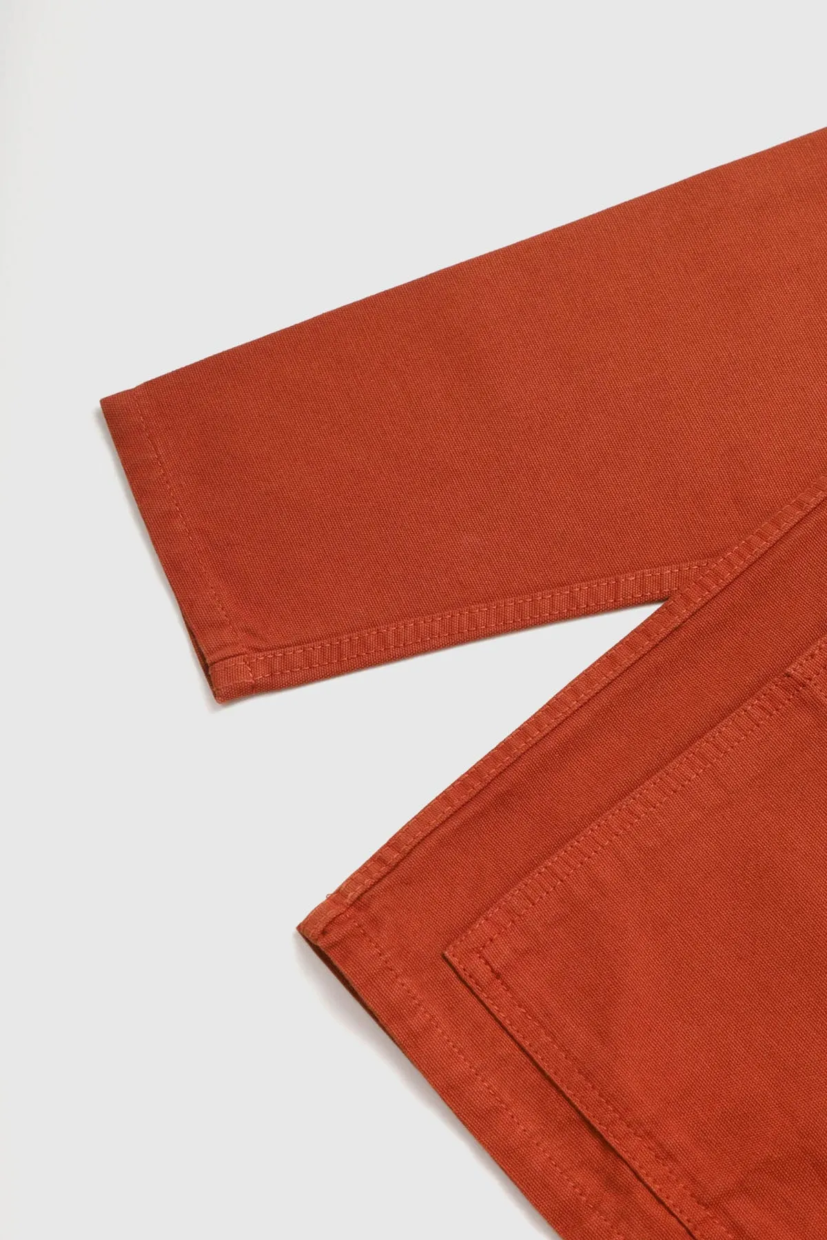 Canvas Coverall Jacket - Terracotta