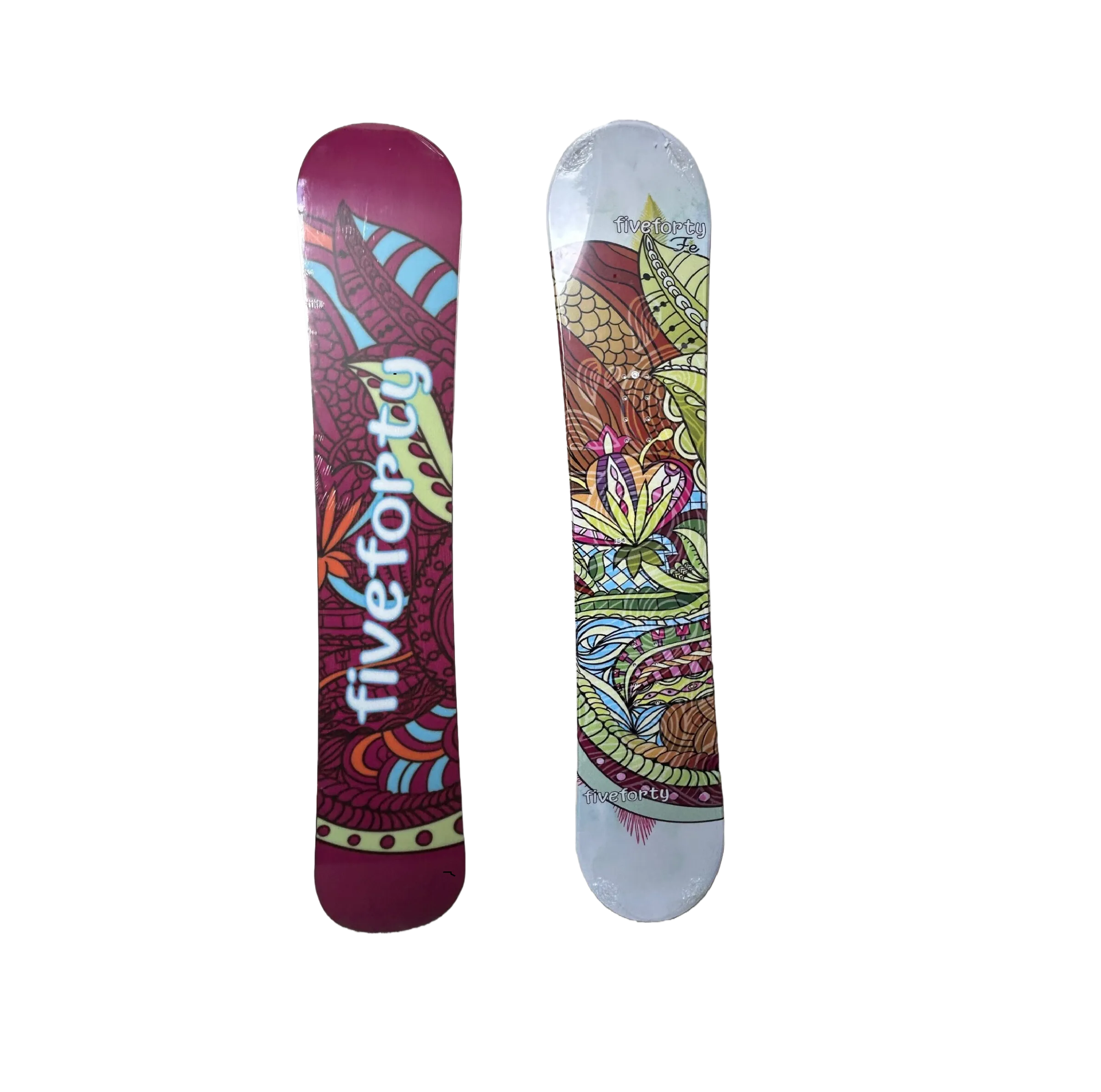 Fiveforty Brand Snowboard 153cm - Flowers