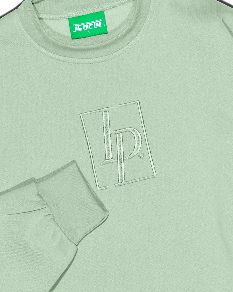 Heritage Embroidery Crew - Mist