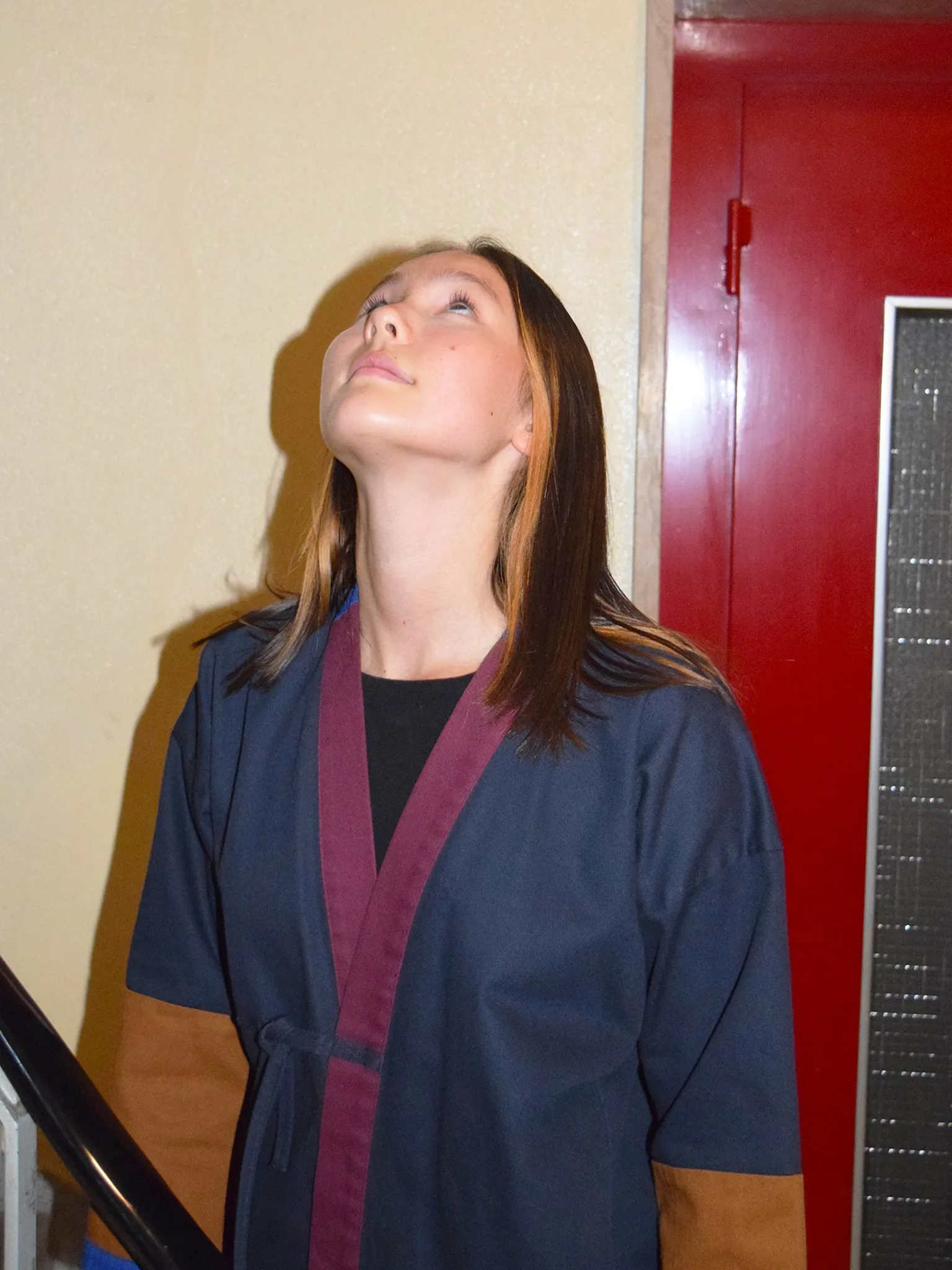 Kendo jacket, patched