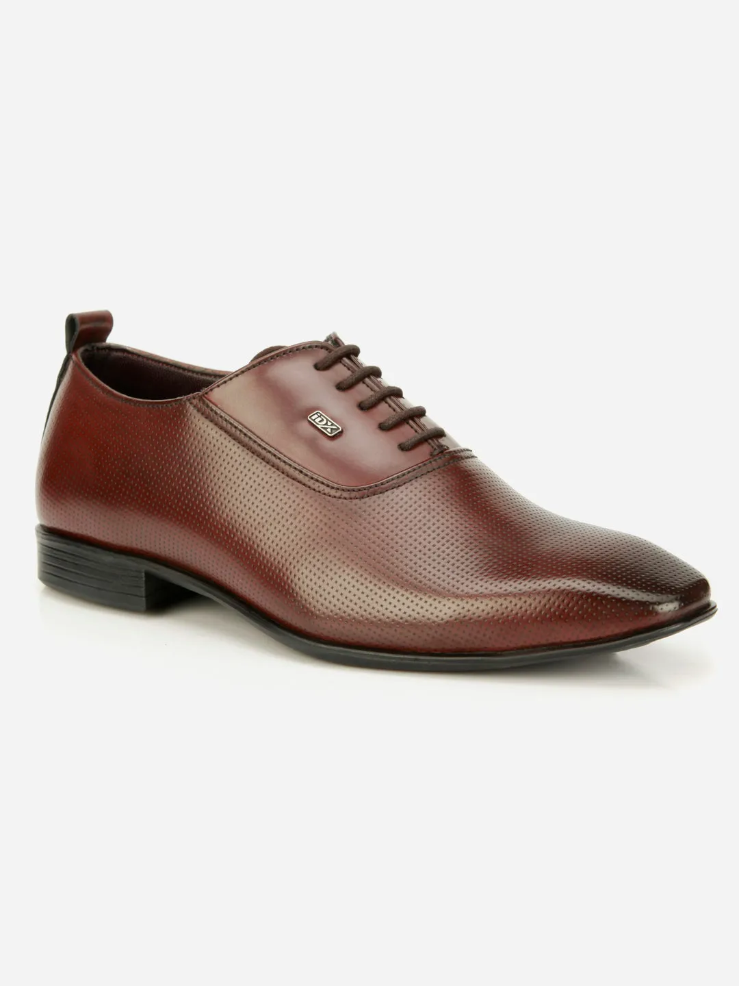 Men's Wine Texture Finish Lace Up Formal (IX2031)