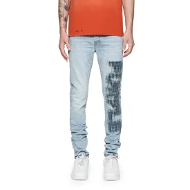 Purple Brand P001 Halftone Wordmark Jean